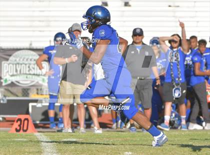 Thumbnail 2 in Chandler @ Faith Lutheran (Polynesian Football Classic) photogallery.
