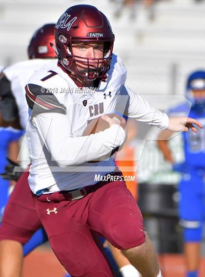 Thumbnail 3 in Chandler @ Faith Lutheran (Polynesian Football Classic) photogallery.