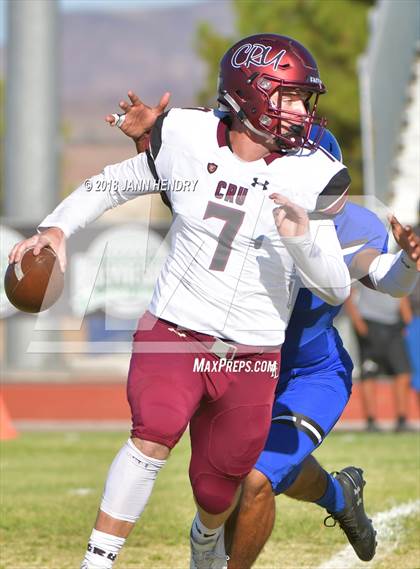 Thumbnail 3 in Chandler @ Faith Lutheran (Polynesian Football Classic) photogallery.