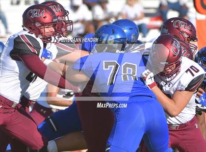 Thumbnail 1 in Chandler @ Faith Lutheran (Polynesian Football Classic) photogallery.