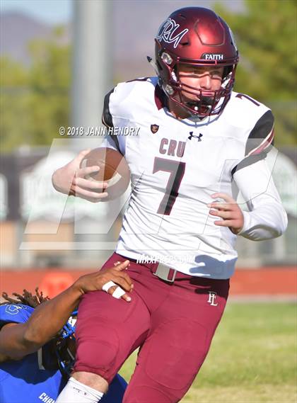 Thumbnail 1 in Chandler @ Faith Lutheran (Polynesian Football Classic) photogallery.
