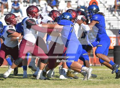 Thumbnail 3 in Chandler @ Faith Lutheran (Polynesian Football Classic) photogallery.