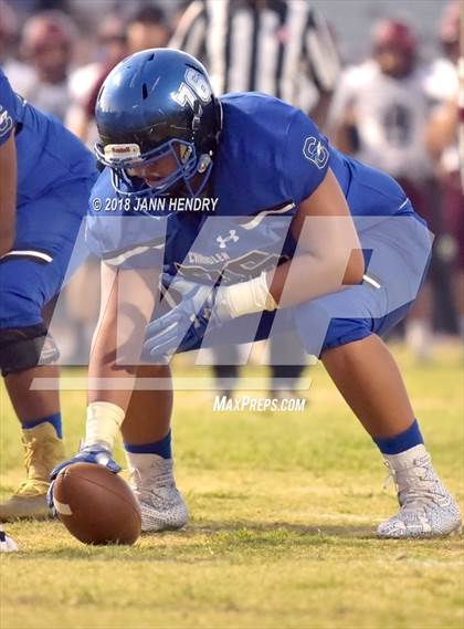 Thumbnail 3 in Chandler @ Faith Lutheran (Polynesian Football Classic) photogallery.