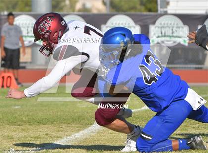 Thumbnail 3 in Chandler @ Faith Lutheran (Polynesian Football Classic) photogallery.