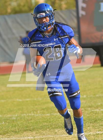 Thumbnail 1 in Chandler @ Faith Lutheran (Polynesian Football Classic) photogallery.