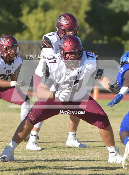 Thumbnail 1 in Chandler @ Faith Lutheran (Polynesian Football Classic) photogallery.