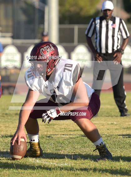 Thumbnail 1 in Chandler @ Faith Lutheran (Polynesian Football Classic) photogallery.