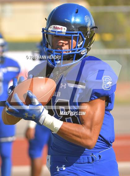 Thumbnail 2 in Chandler @ Faith Lutheran (Polynesian Football Classic) photogallery.