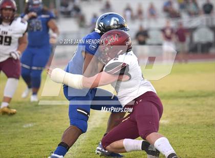 Thumbnail 2 in Chandler @ Faith Lutheran (Polynesian Football Classic) photogallery.