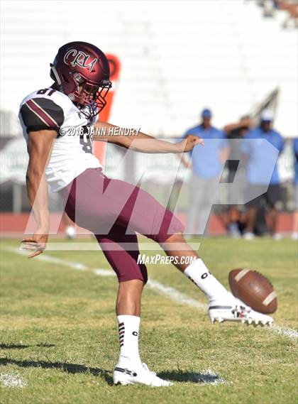 Thumbnail 3 in Chandler @ Faith Lutheran (Polynesian Football Classic) photogallery.