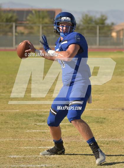 Thumbnail 2 in Chandler @ Faith Lutheran (Polynesian Football Classic) photogallery.