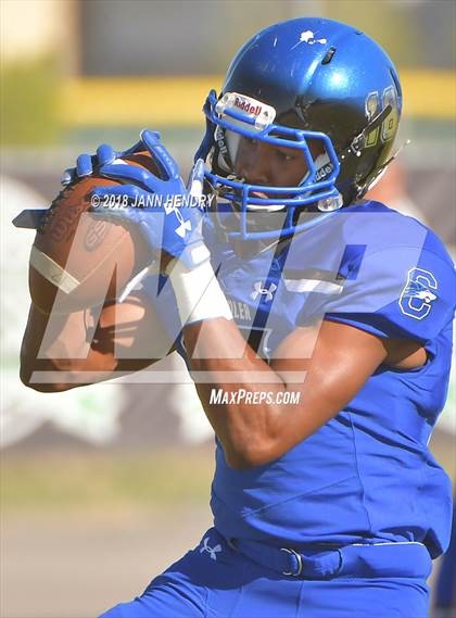 Thumbnail 2 in Chandler @ Faith Lutheran (Polynesian Football Classic) photogallery.