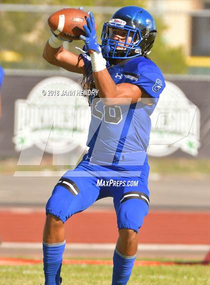 Thumbnail 3 in Chandler @ Faith Lutheran (Polynesian Football Classic) photogallery.