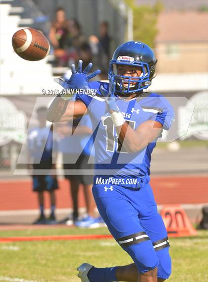 Thumbnail 2 in Chandler @ Faith Lutheran (Polynesian Football Classic) photogallery.
