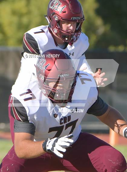 Thumbnail 3 in Chandler @ Faith Lutheran (Polynesian Football Classic) photogallery.