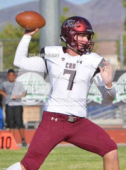 Thumbnail 1 in Chandler @ Faith Lutheran (Polynesian Football Classic) photogallery.