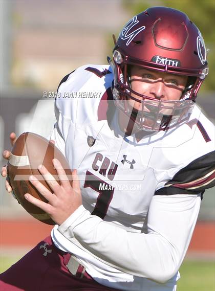 Thumbnail 3 in Chandler @ Faith Lutheran (Polynesian Football Classic) photogallery.