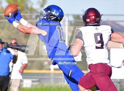Thumbnail 1 in Chandler @ Faith Lutheran (Polynesian Football Classic) photogallery.