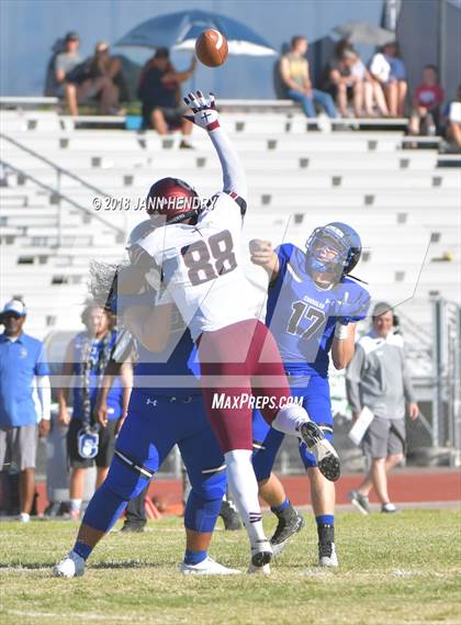 Thumbnail 2 in Chandler @ Faith Lutheran (Polynesian Football Classic) photogallery.