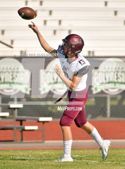 Thumbnail 2 in Chandler @ Faith Lutheran (Polynesian Football Classic) photogallery.