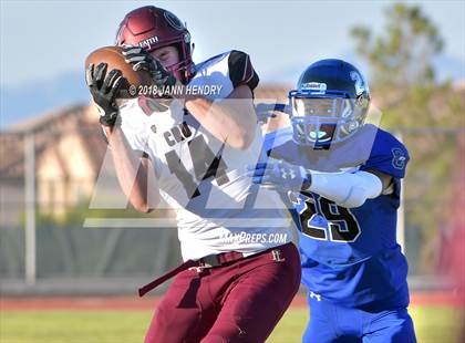 Thumbnail 2 in Chandler @ Faith Lutheran (Polynesian Football Classic) photogallery.