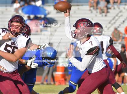 Thumbnail 3 in Chandler @ Faith Lutheran (Polynesian Football Classic) photogallery.