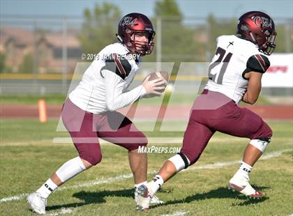 Thumbnail 2 in Chandler @ Faith Lutheran (Polynesian Football Classic) photogallery.
