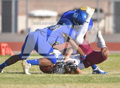 Thumbnail 2 in Chandler @ Faith Lutheran (Polynesian Football Classic) photogallery.