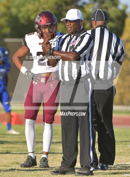 Thumbnail 1 in Chandler @ Faith Lutheran (Polynesian Football Classic) photogallery.