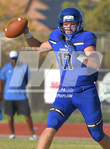 Thumbnail 1 in Chandler @ Faith Lutheran (Polynesian Football Classic) photogallery.