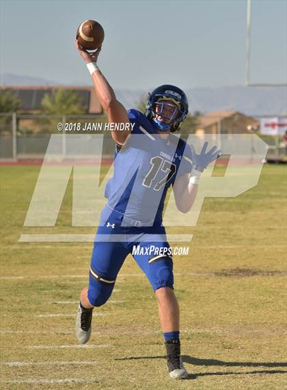 Thumbnail 2 in Chandler @ Faith Lutheran (Polynesian Football Classic) photogallery.