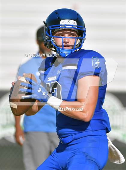 Thumbnail 2 in Chandler @ Faith Lutheran (Polynesian Football Classic) photogallery.