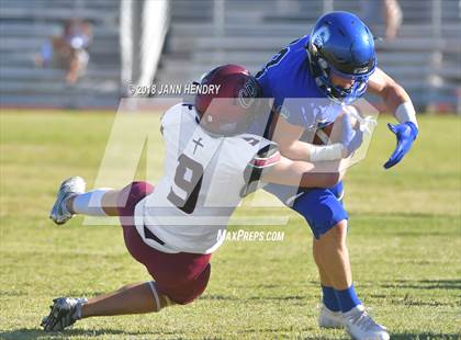 Thumbnail 3 in Chandler @ Faith Lutheran (Polynesian Football Classic) photogallery.