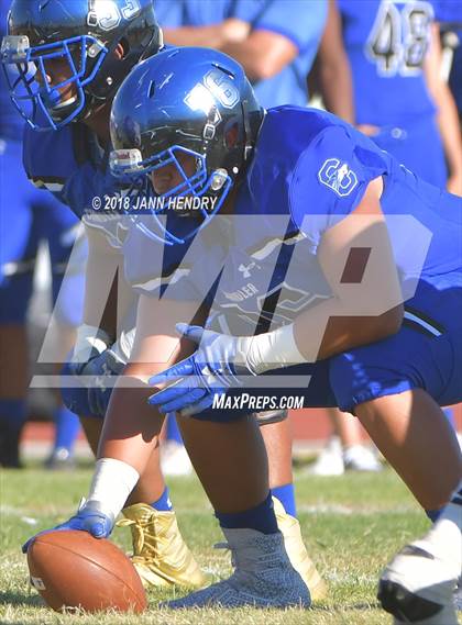 Thumbnail 3 in Chandler @ Faith Lutheran (Polynesian Football Classic) photogallery.