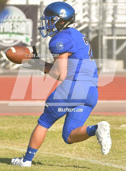 Thumbnail 2 in Chandler @ Faith Lutheran (Polynesian Football Classic) photogallery.