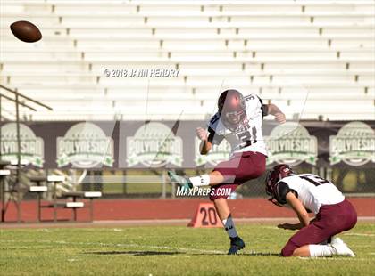Thumbnail 1 in Chandler @ Faith Lutheran (Polynesian Football Classic) photogallery.