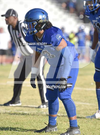 Thumbnail 3 in Chandler @ Faith Lutheran (Polynesian Football Classic) photogallery.