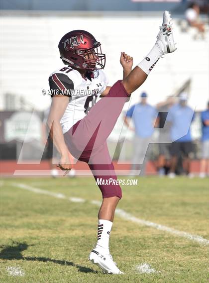 Thumbnail 1 in Chandler @ Faith Lutheran (Polynesian Football Classic) photogallery.