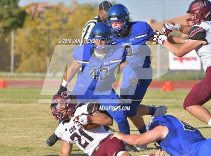 Thumbnail 1 in Chandler @ Faith Lutheran (Polynesian Football Classic) photogallery.