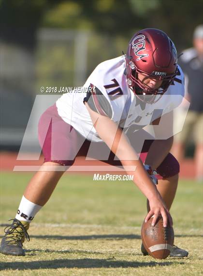 Thumbnail 1 in Chandler @ Faith Lutheran (Polynesian Football Classic) photogallery.