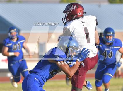 Thumbnail 3 in Chandler @ Faith Lutheran (Polynesian Football Classic) photogallery.