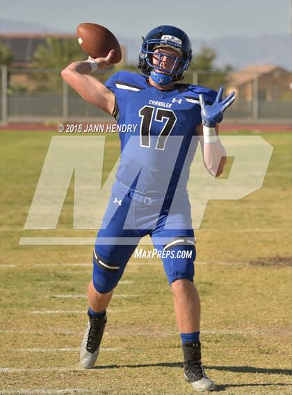 Thumbnail 3 in Chandler @ Faith Lutheran (Polynesian Football Classic) photogallery.