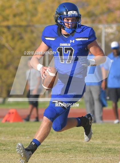 Thumbnail 2 in Chandler @ Faith Lutheran (Polynesian Football Classic) photogallery.
