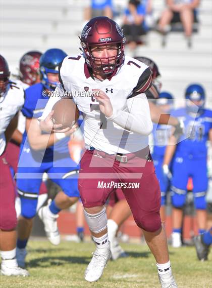 Thumbnail 1 in Chandler @ Faith Lutheran (Polynesian Football Classic) photogallery.