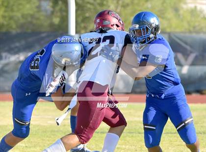 Thumbnail 3 in Chandler @ Faith Lutheran (Polynesian Football Classic) photogallery.