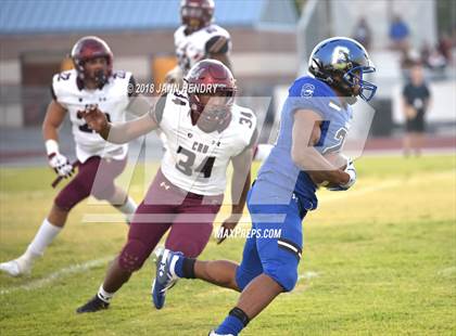 Thumbnail 1 in Chandler @ Faith Lutheran (Polynesian Football Classic) photogallery.