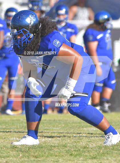 Thumbnail 2 in Chandler @ Faith Lutheran (Polynesian Football Classic) photogallery.