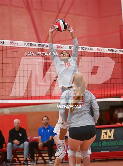 Thumbnail 1 in Los Alamitos @ Mater Dei (CIF-SS D1 Playoffs) photogallery.