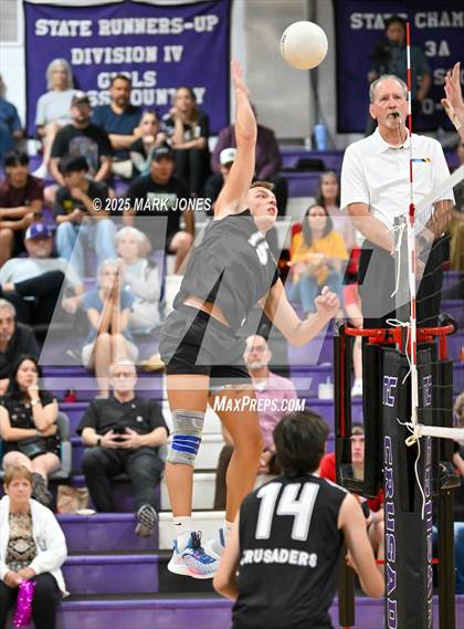 Thumbnail 3 in Northwest Christian vs. Seton Catholic (AIA 3A Semifinal) photogallery.