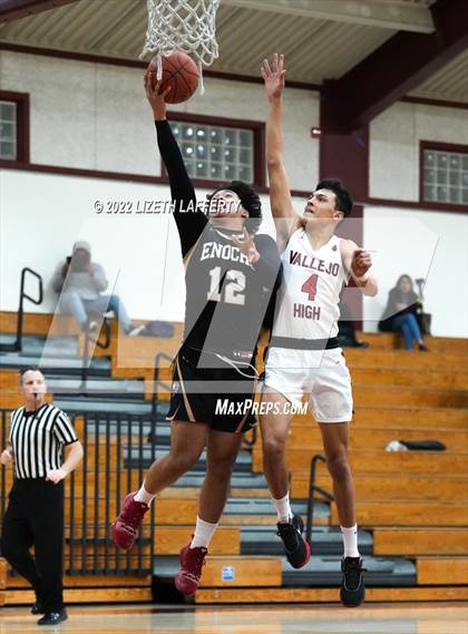Thumbnail 1 in Enochs vs Vallejo (Stonebarger Tournament) photogallery.